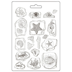 Silicone mould A5 - Stamperia - Silent Sea