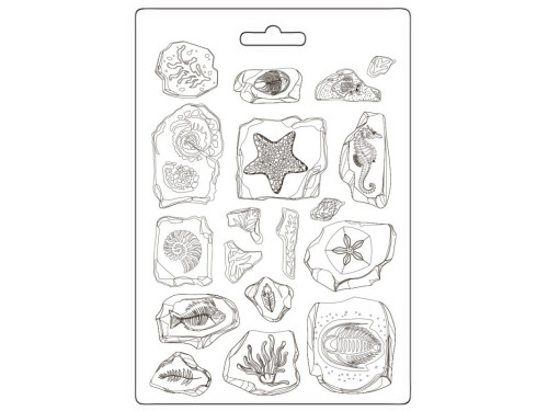 Silicone mould A5 - Stamperia - Silent Sea