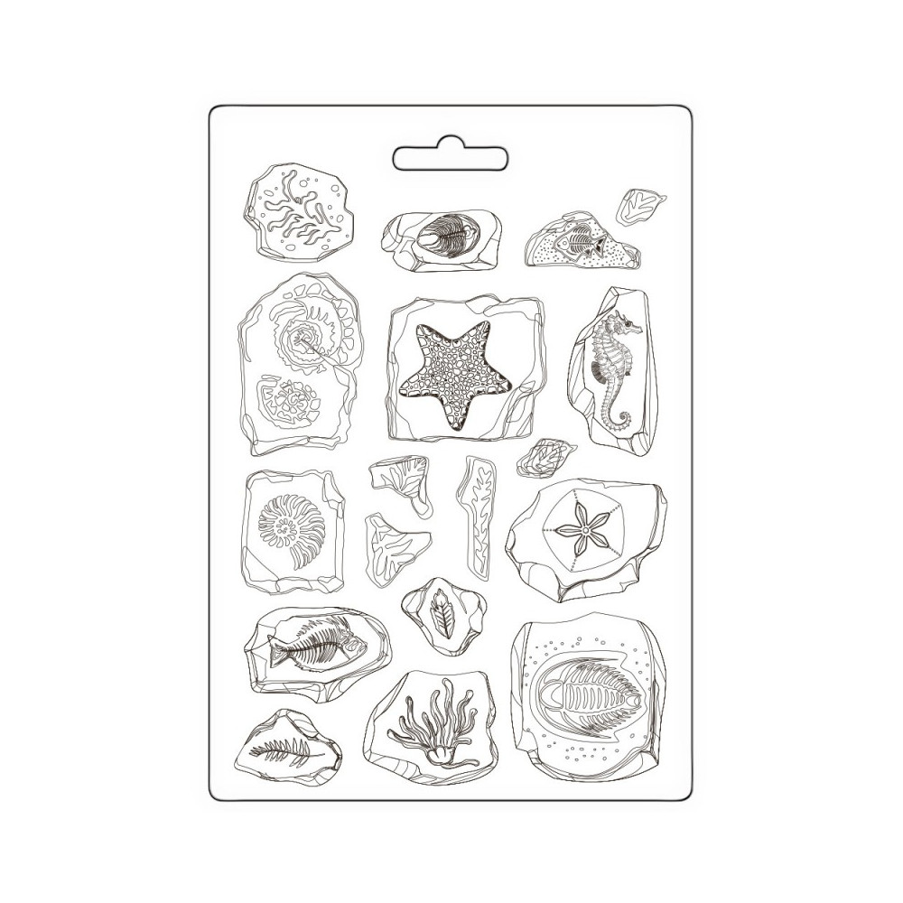 Silicone mould A5 - Stamperia - Silent Sea