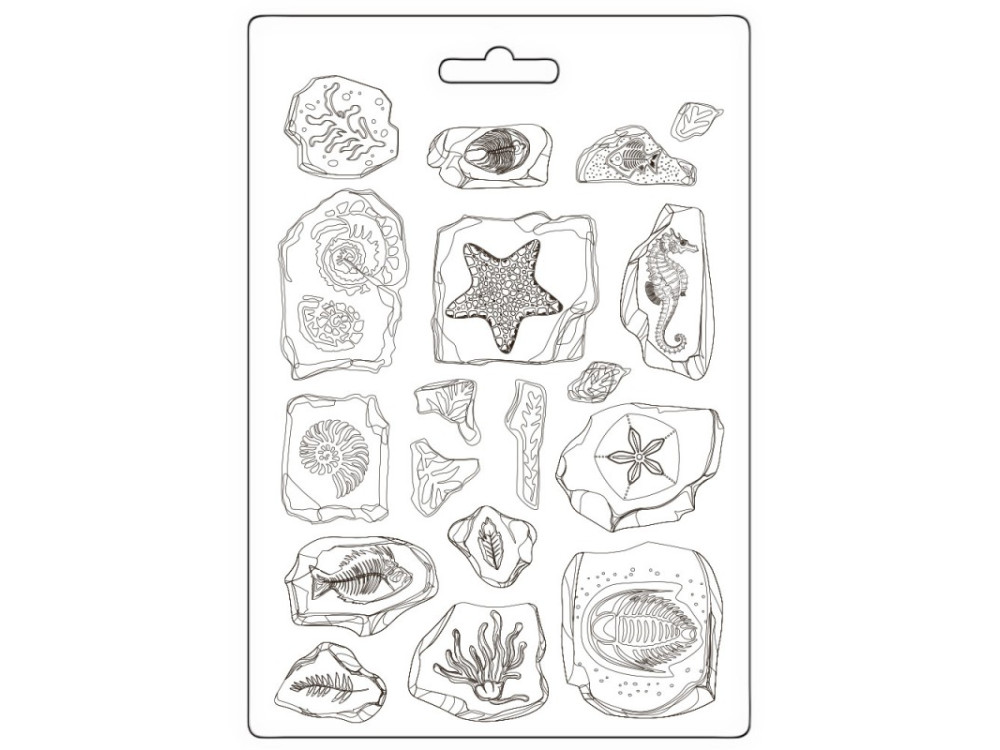 Silicone mould A5 - Stamperia - Silent Sea