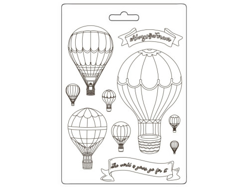 Silicone mould A5 - Stamperia - Timeless