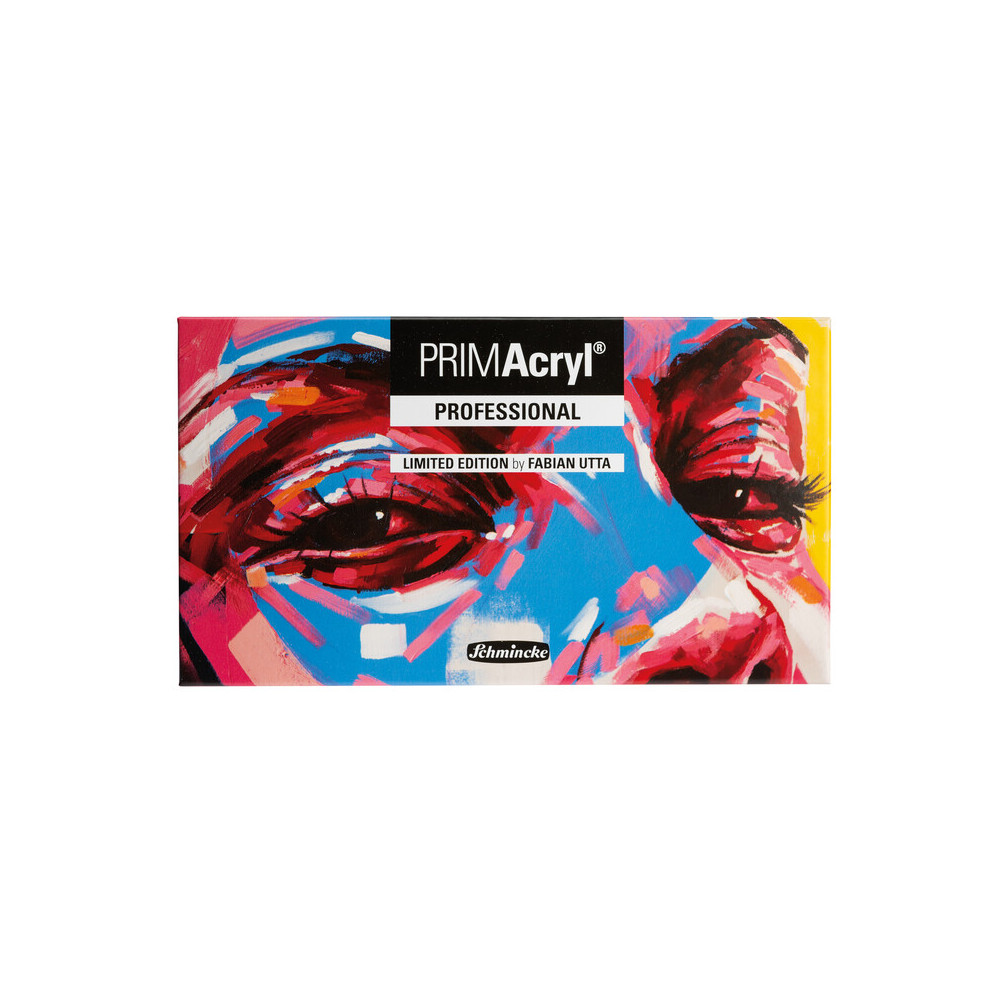 Zestaw farb akrylowych PRIMAcryl Limited Edition - Schmincke x Fabian Utta - 8 x 60 ml