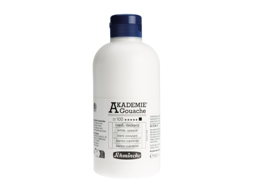 Farba gwasz Akademie Gouache - Schmincke - 100, White, 500 ml