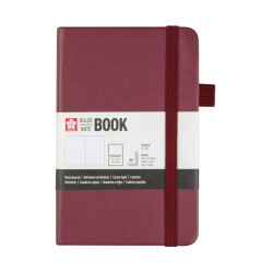 Ruled Notebook 9 x 14 cm - Sakura - Mulberry, hardcover, 140 g/m2