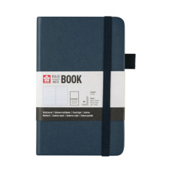 Ruled Notebook 9 x 14 cm - Sakura - Deep Indigo, hardcover, 140 g/m2