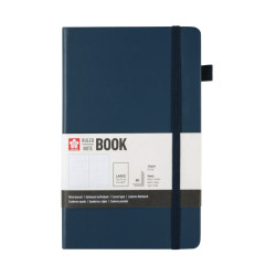 Ruled Notebook 13 x 21 cm - Sakura - Deep Indigo, hardcover, 140 g/m2