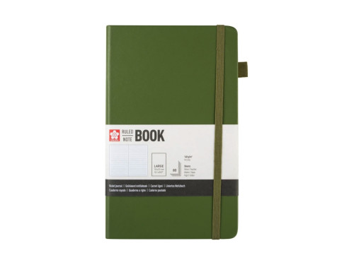 Ruled Notebook 13 x 21 cm - Sakura - Pine Needle, hardcover, 140 g/m2