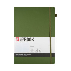 Ruled Notebook A4 - Sakura - Pine Needle, hardcover, 140 g/m2