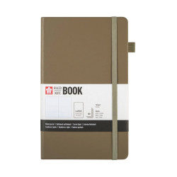 Ruled Notebook 13 x 21 cm - Sakura - Cinder, hardcover, 140 g/m2