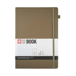 Ruled Notebook A4 - Sakura - Cinder, hardcover, 140 g/m2