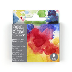 Zestaw akwareli Professional Foundation - Winsor & Newton - 6 x 5 ml
