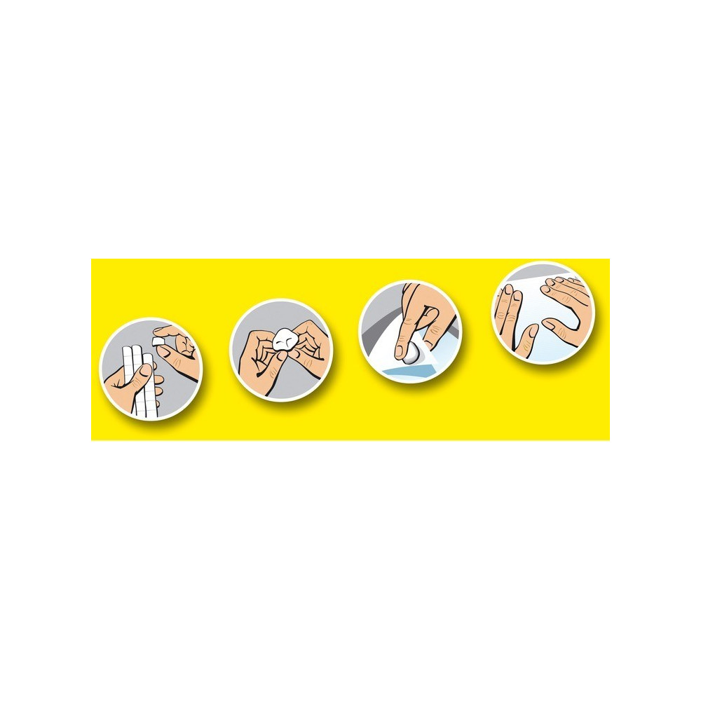 Invisible patafix glue pads - UHU - 56 pcs.