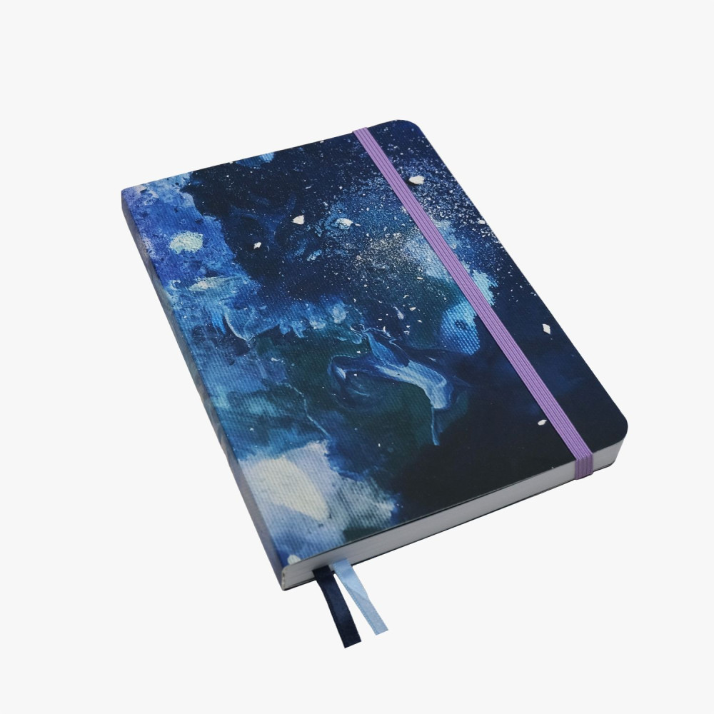 Dotted notebook Arctic Symphony B5 - Devangari - softcover, 120 g/m2