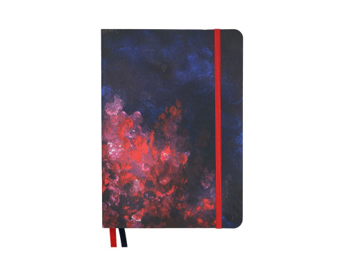 Dotted notebook Fire in the Night B5 - Devangari - softcover, 120 g/m2