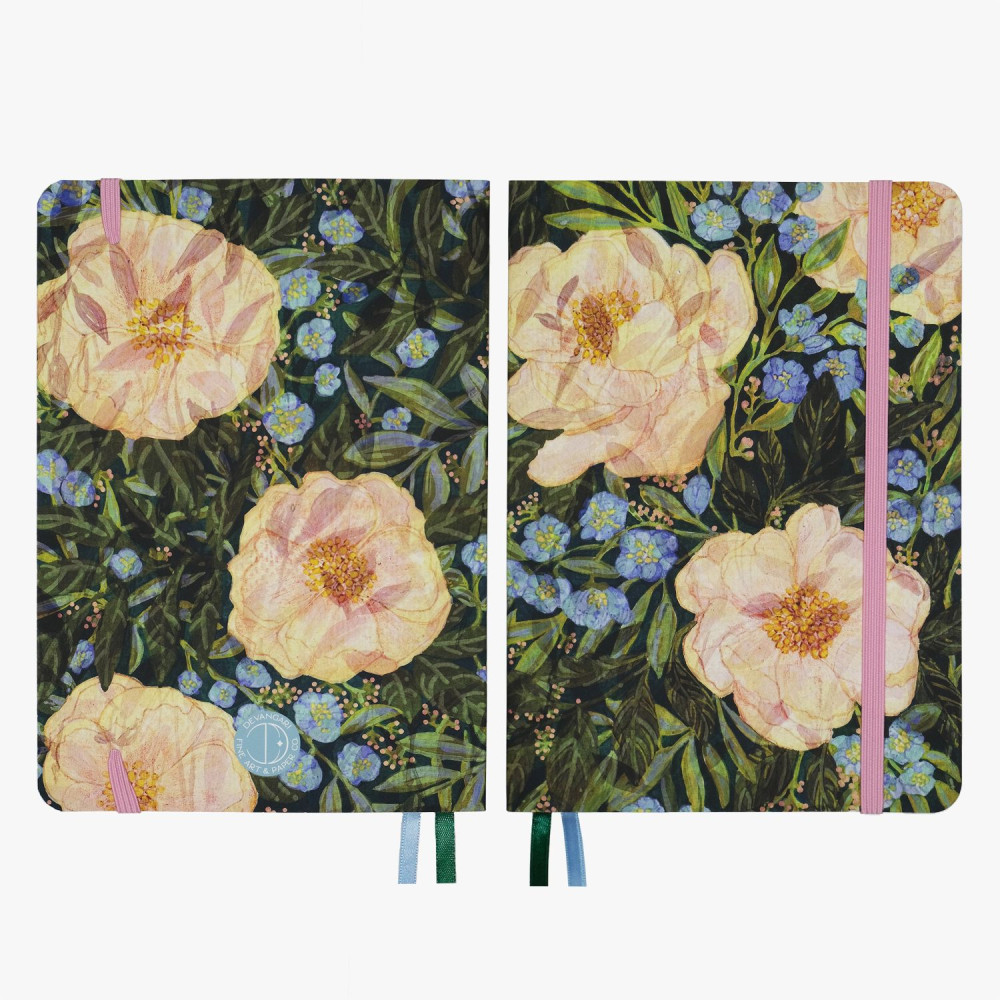Dotted notebook Wildflower Whispers A5 - Devangari - softcover, 120 g/m2