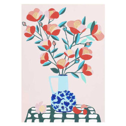 Set for painting by numbers - Rico Design - Camelia