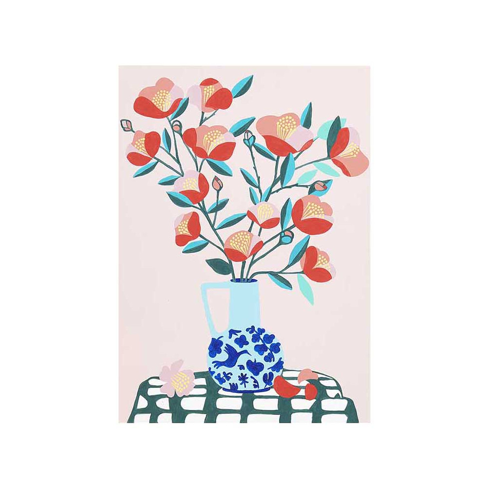 Set for painting by numbers - Rico Design - Camelia