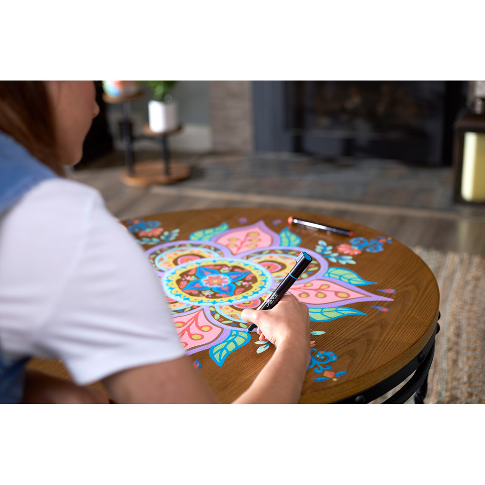 Water-based Earth Tones acrylic markers - Sharpie - 2,5 mm, 5 pcs.