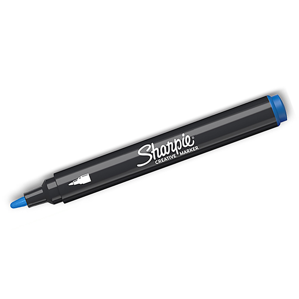 Marker akrylowy - Sharpie - Blue, 2,5 mm
