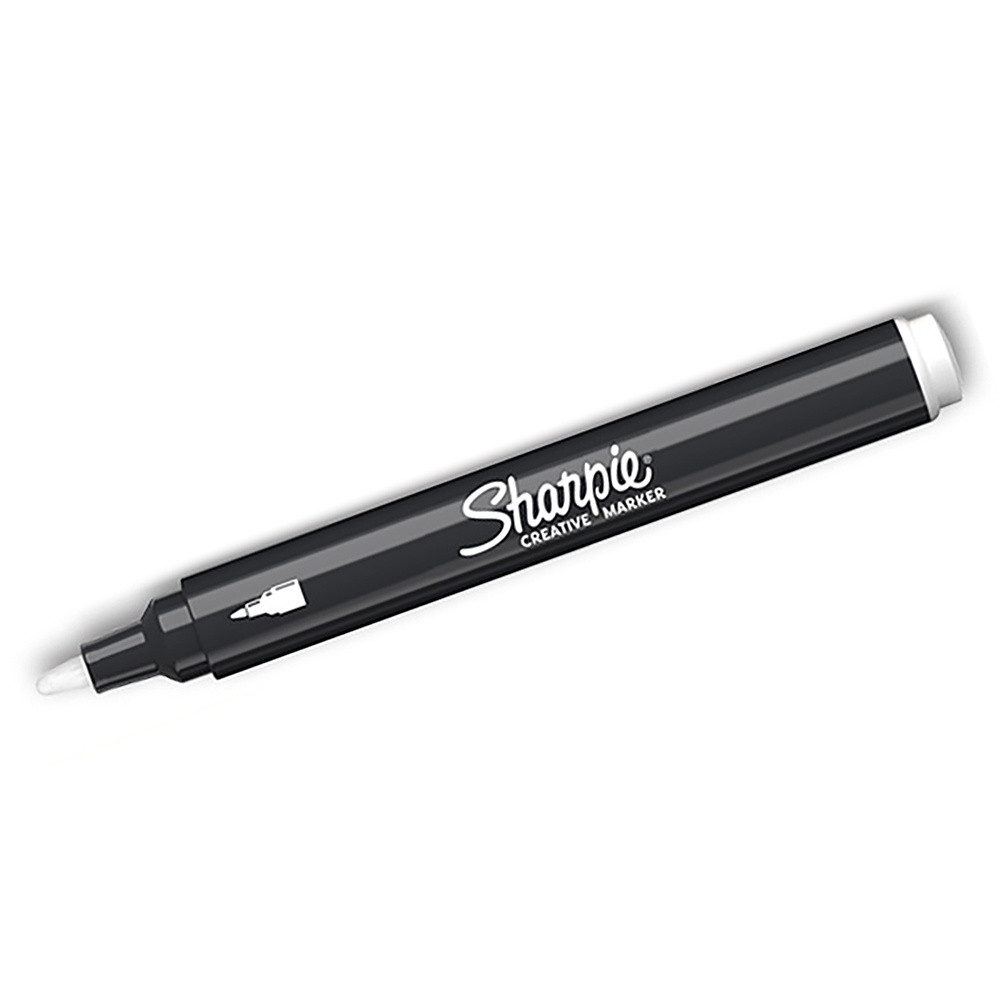 Water-based acrylic marker - Sharpie - White, 2,5 mm