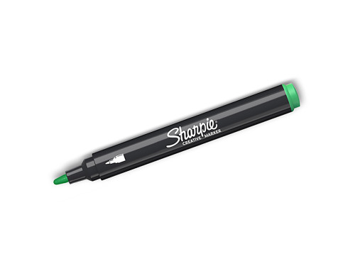 Marker akrylowy - Sharpie - Emerald Green, 2,5 mm