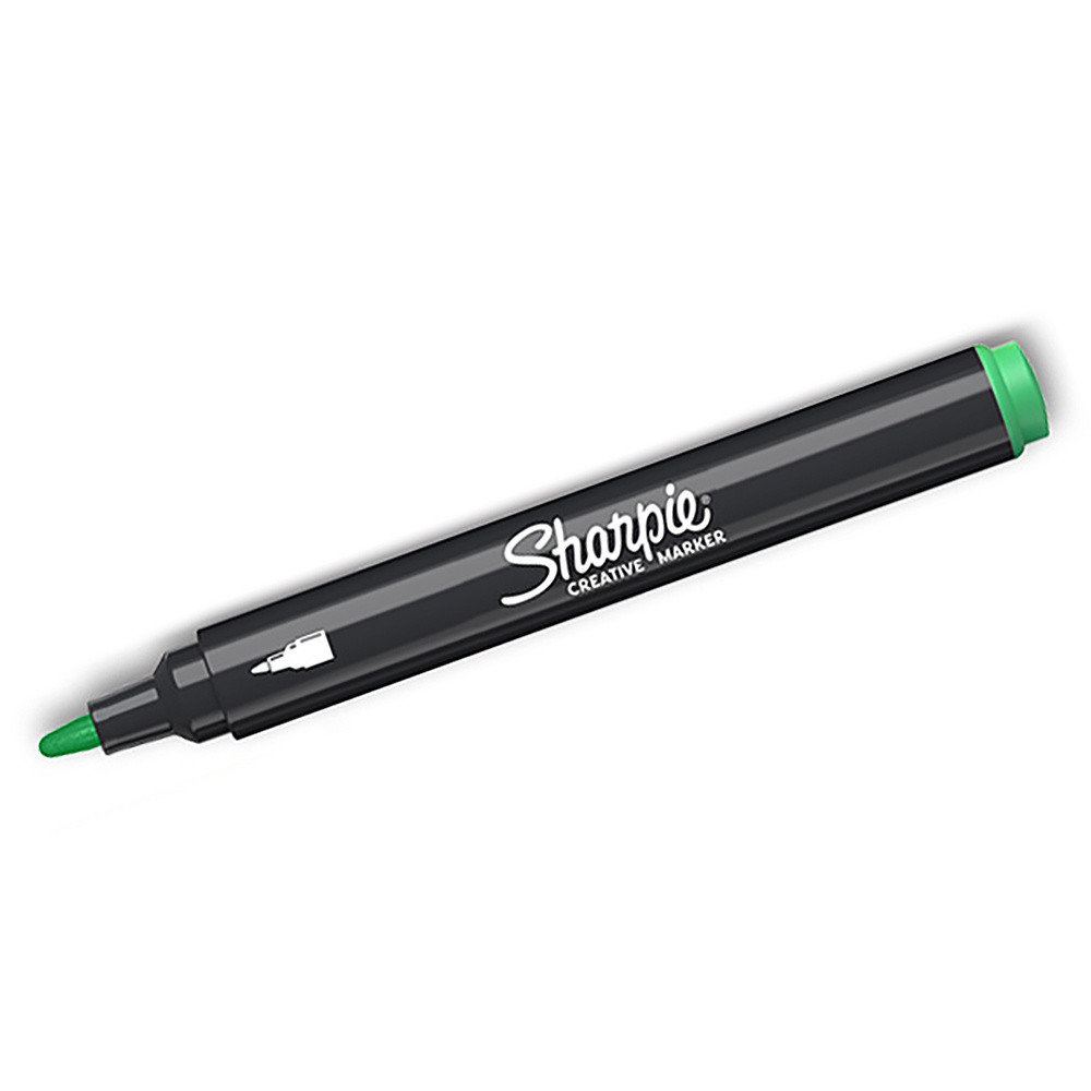 Marker akrylowy - Sharpie - Emerald Green, 2,5 mm