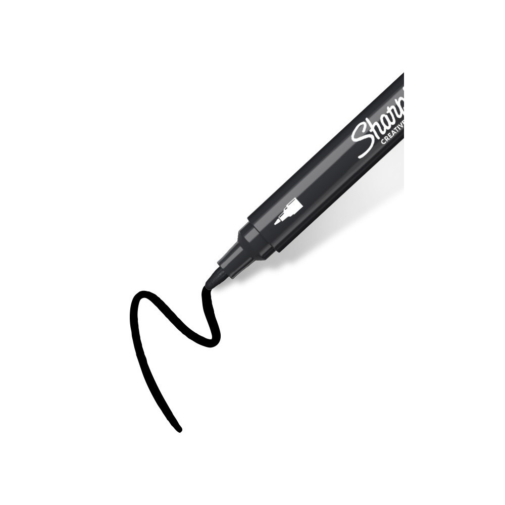 Marker akrylowy - Sharpie - Black, 2,5 mm