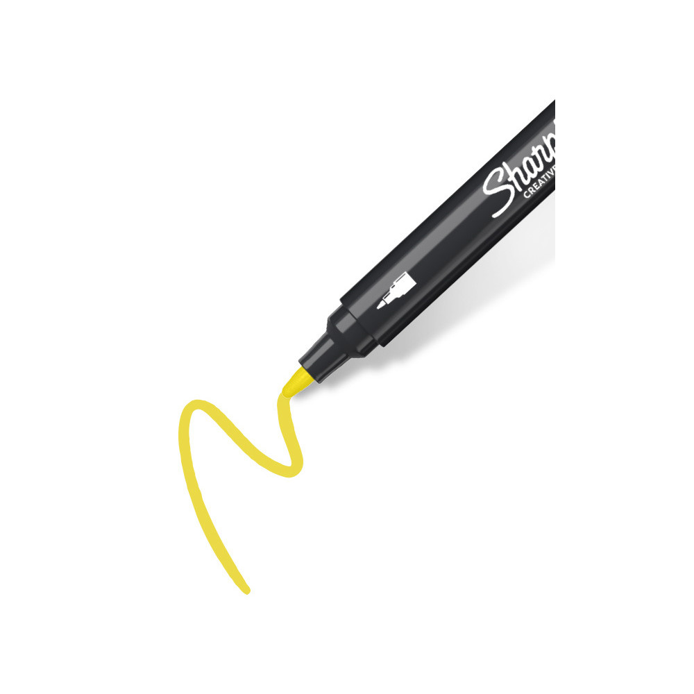 Marker akrylowy - Sharpie - Yellow, 2,5 mm