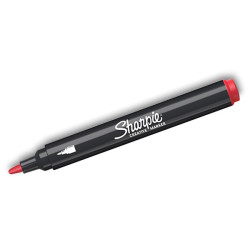 Marker akrylowy - Sharpie - Red, 2,5 mm