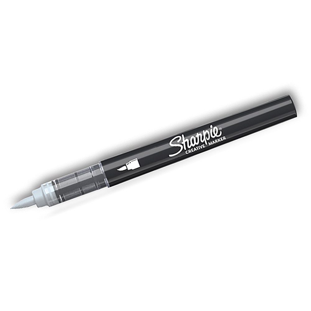 Marker akrylowy pędzelkowy Brush - Sharpie - Cool Grey