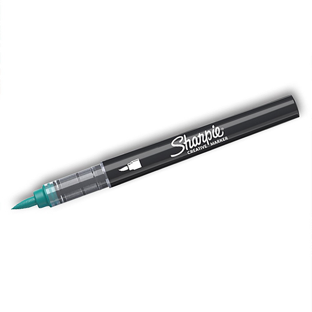 Marker akrylowy pędzelkowy Brush - Sharpie - Green