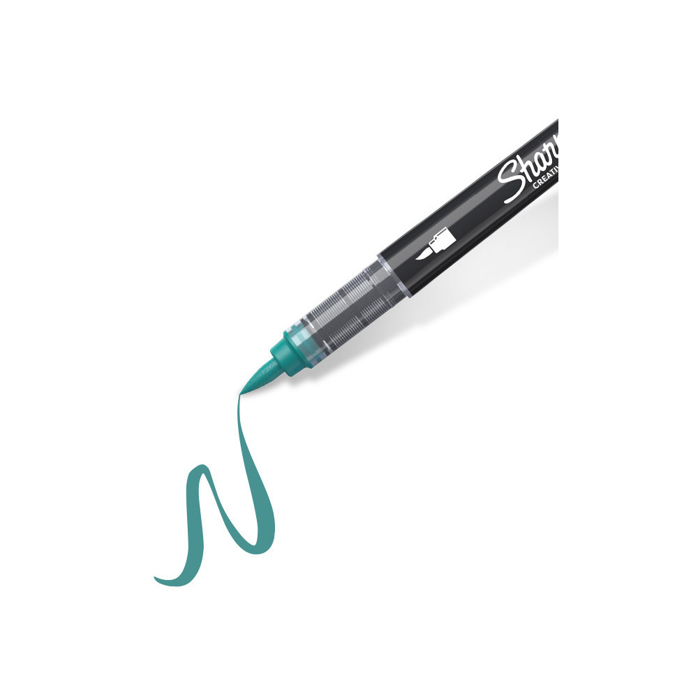 Marker akrylowy pędzelkowy Brush - Sharpie - Green