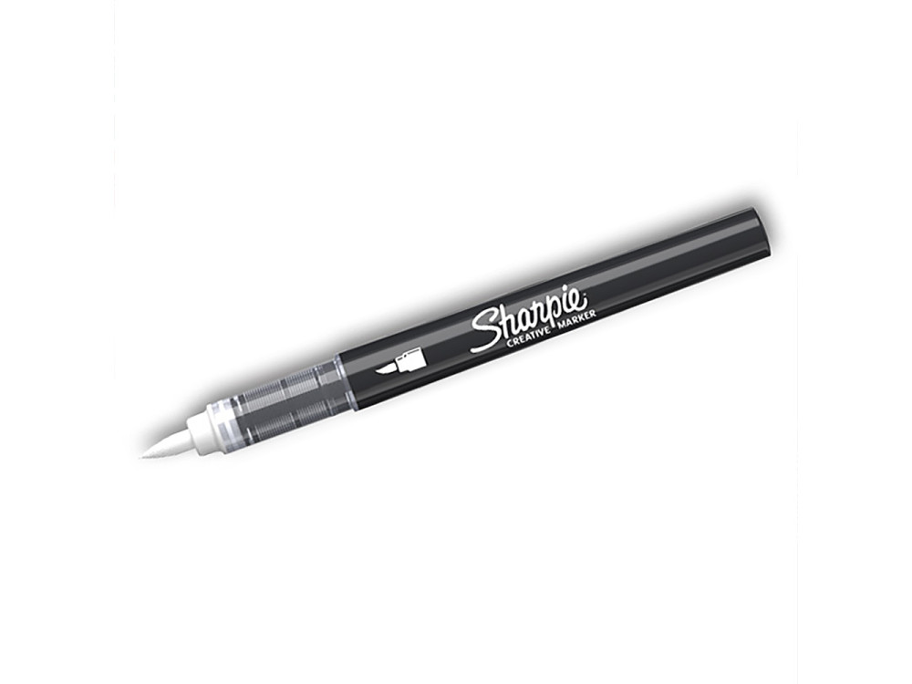 Water-based Brush acrylic marker - Sharpie - White