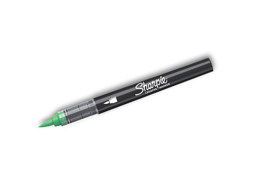 Marker akrylowy pędzelkowy Brush - Sharpie - Emerald Green