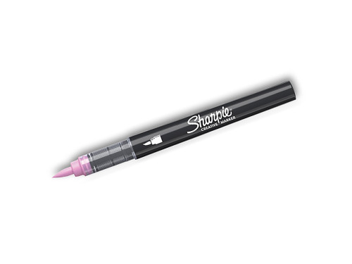 Marker akrylowy pędzelkowy Brush - Sharpie - Rose Pink