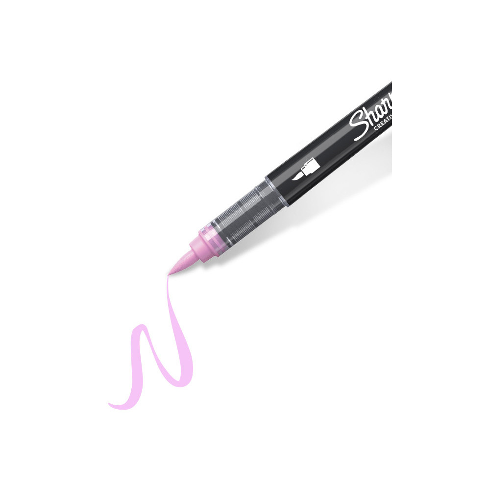 Marker akrylowy pędzelkowy Brush - Sharpie - Rose Pink