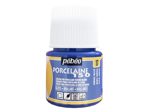 Farba do porcelany Porcelaine 150 - Pébéo - Ming Blue, 45 ml