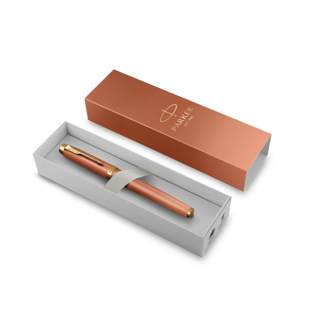 Ballpoint pen IM Rituals - Parker - Orange & Gold Trim