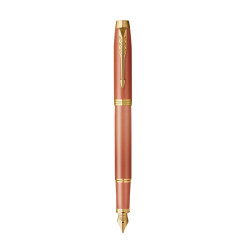 Pióro wieczne IM Rituals z etui - Parker - Orange & Gold Trim, F