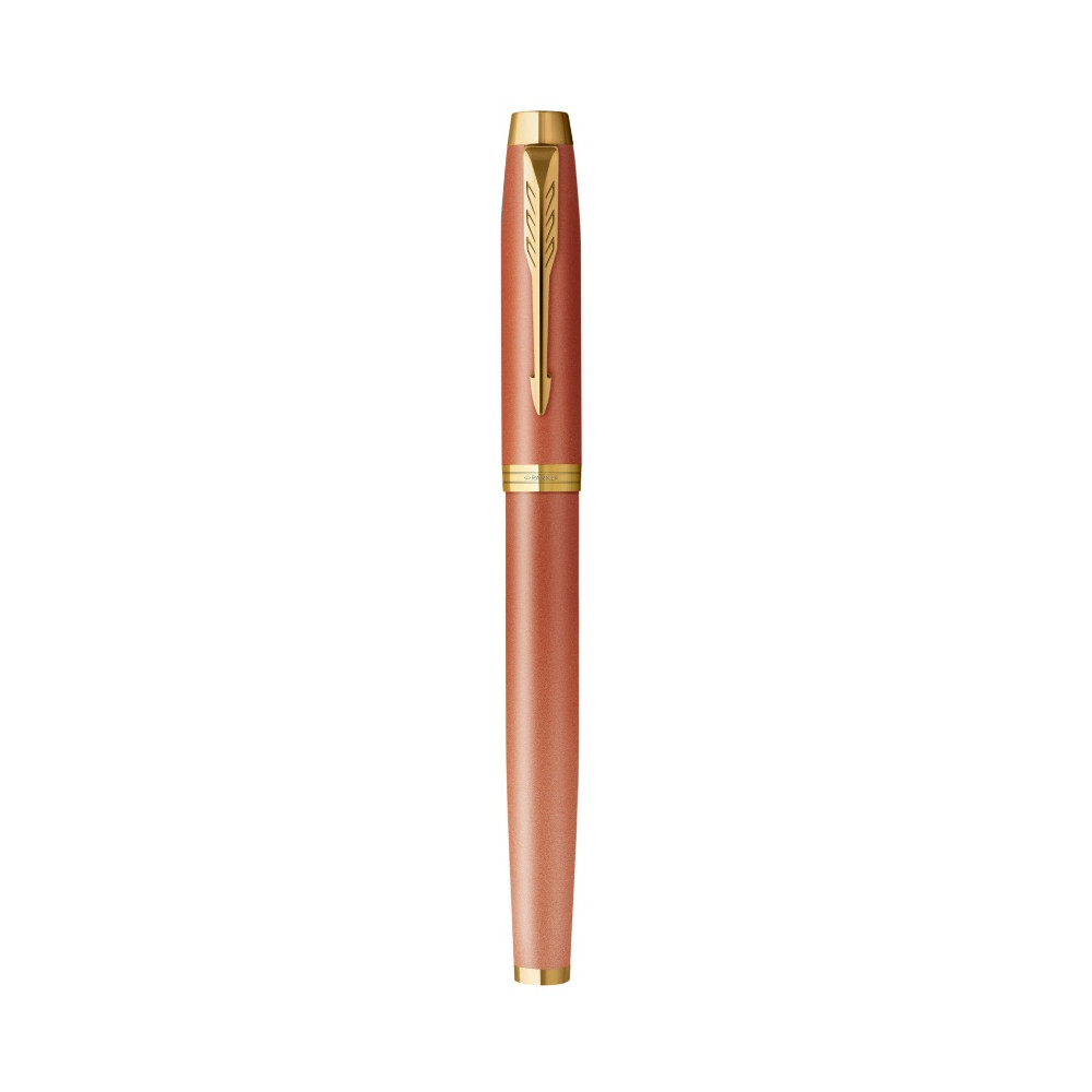 Pióro wieczne IM Rituals z etui - Parker - Orange & Gold Trim, F