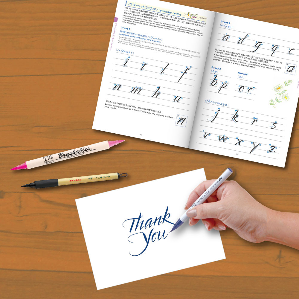 Brush Lettering Starter Set - Kuretake - 5 pcs.