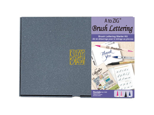 Zestaw do kaligrafii Zig Brush Lettering Starter Set - Kuretake - 5 szt.