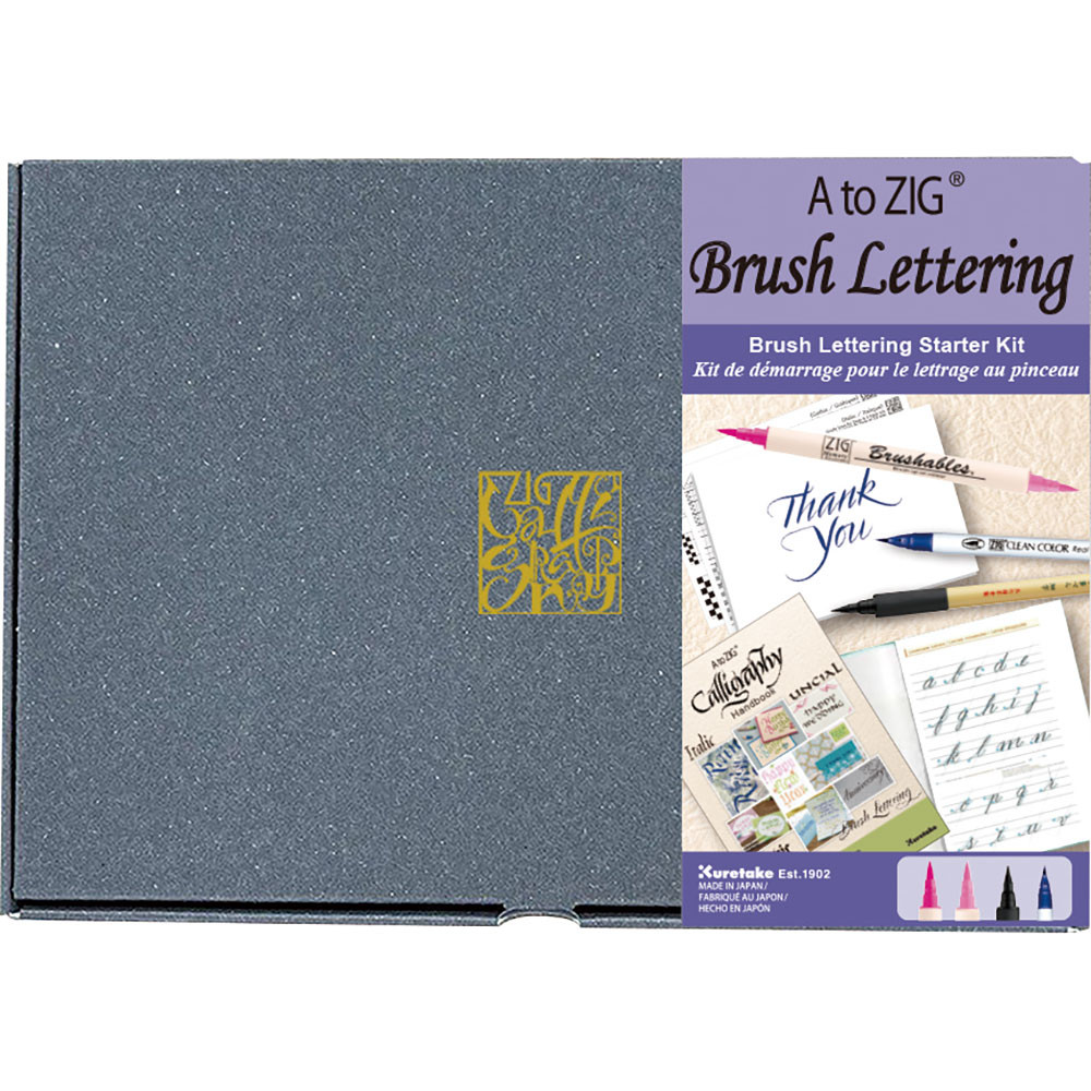 Brush Lettering Starter Set - Kuretake - 5 pcs.