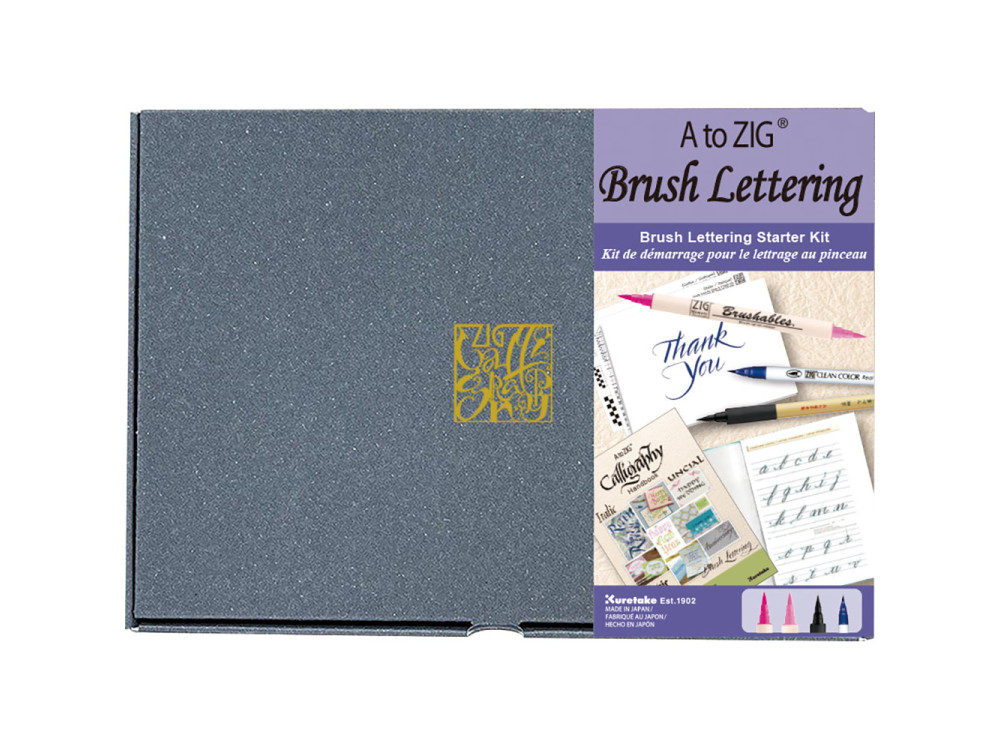 Brush Lettering Starter Set - Kuretake - 5 pcs.
