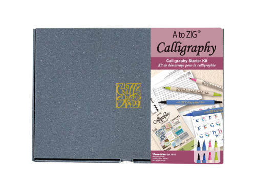 Zestaw do kaligrafii Zig Calligraphy Starter Set - Kuretake - 5 szt.