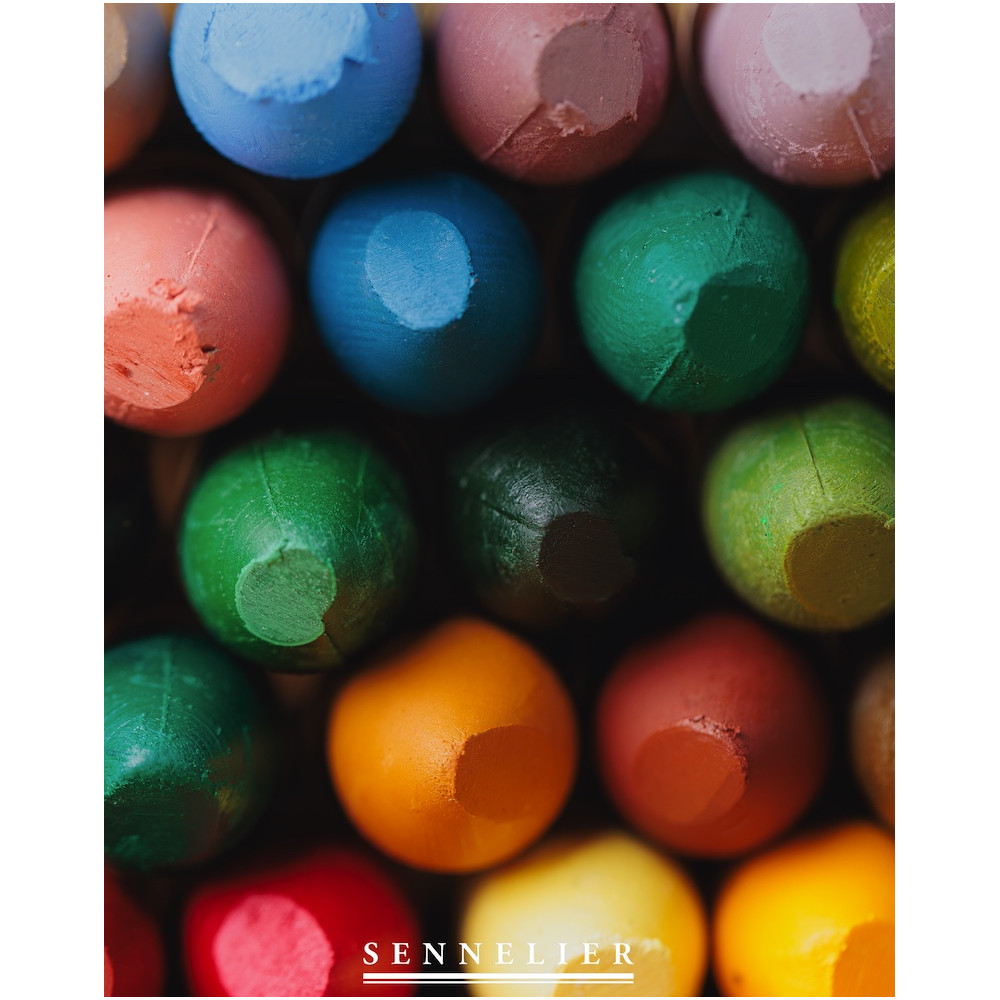 Artist' Oil Pastel - Sennelier - 204, Cinnabar Yellow Brown