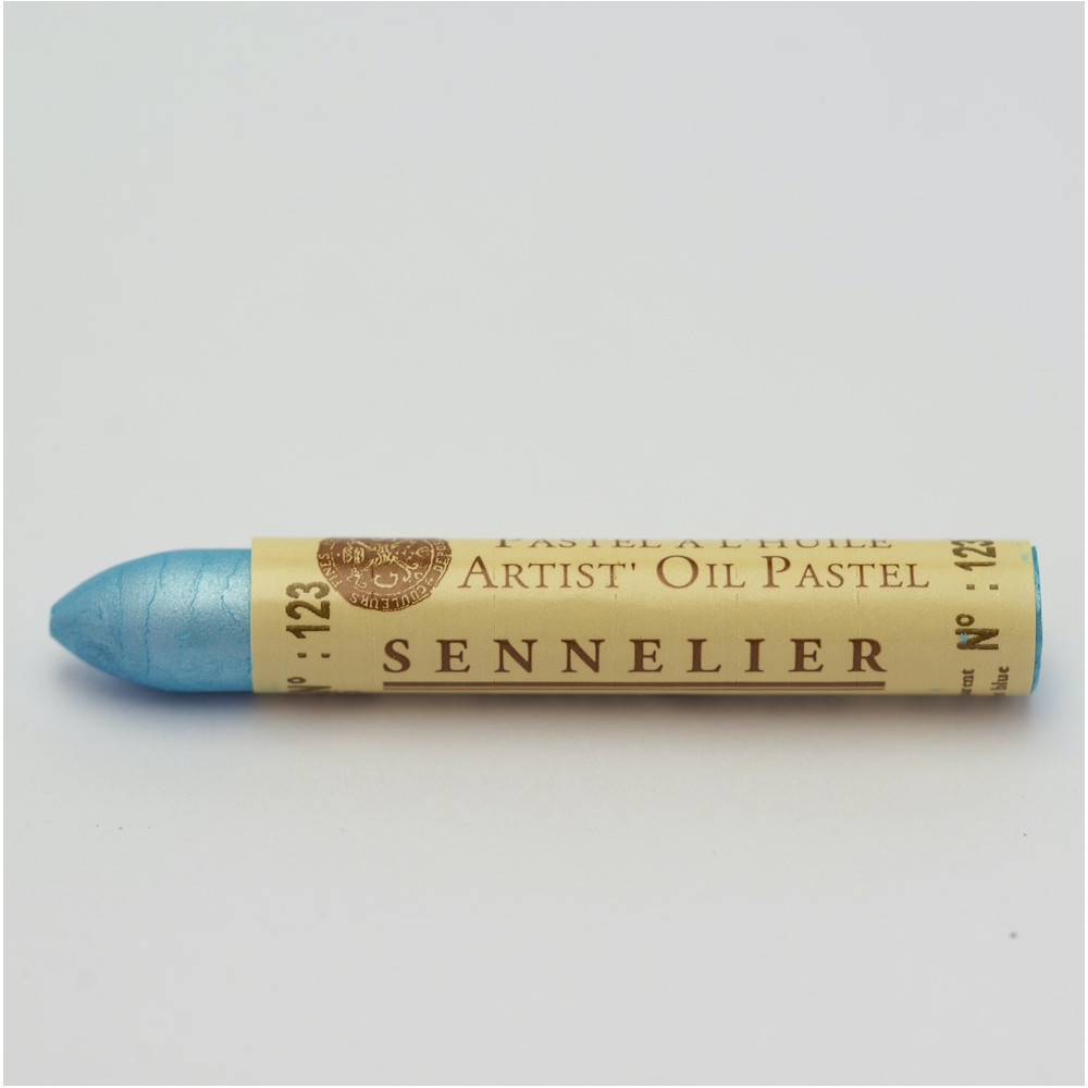 Pastela olejna Artist' - Sennelier - 123, Iridescent Transparent Blue