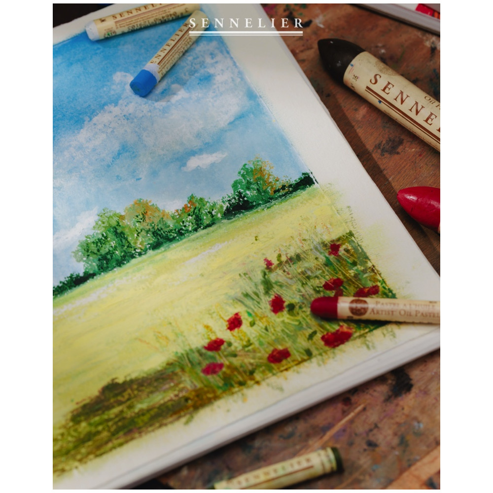 Pastela olejna Artist' - Sennelier - 114, Iridescent Rich Gold