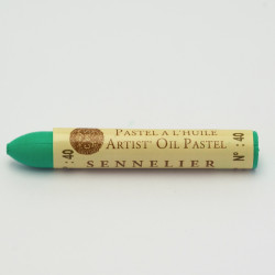 Artist' Oil Pastel - Sennelier - 40, Bartite Green