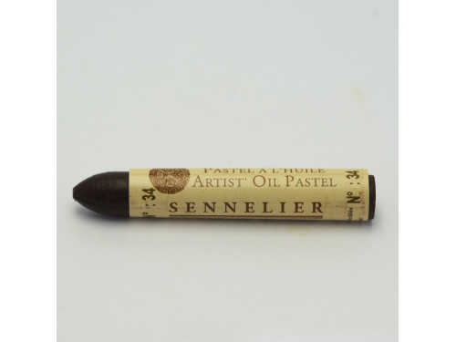 Artist' Oil Pastel - Sennelier - 34, Burnt Umber